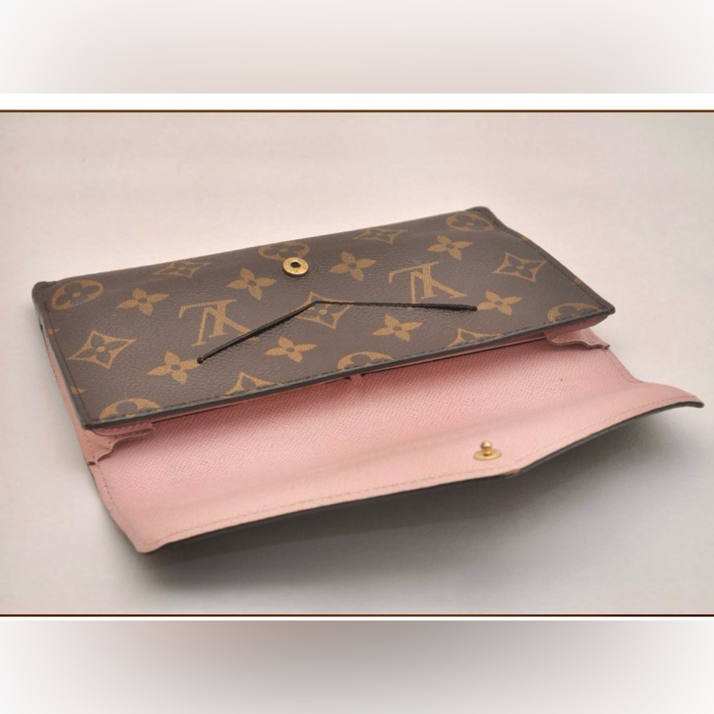 Authentic Louis Vuitton Jeanne long wallet with inserts - Picture 4 of 12